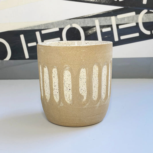 Wide Fluted Cup