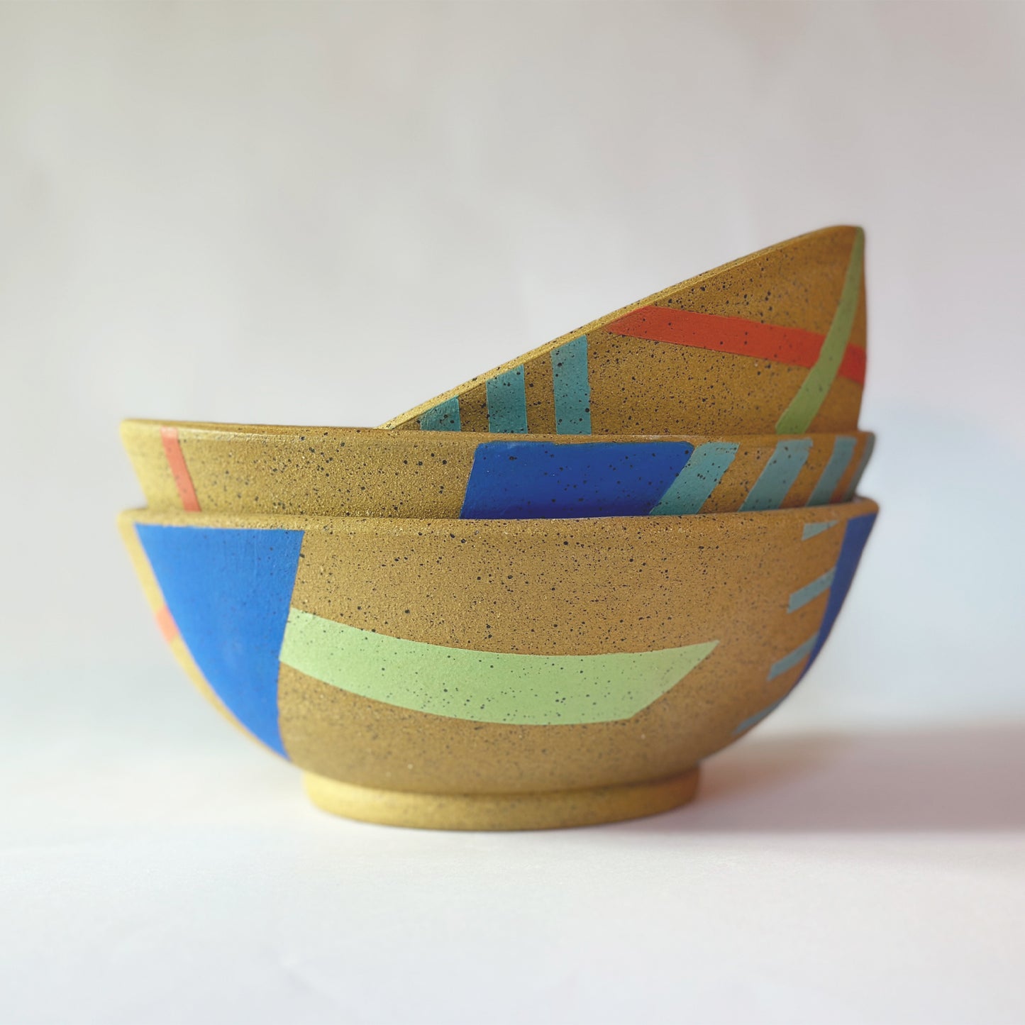 Geometric Pop Bowl